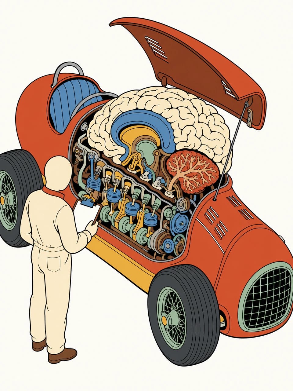 Tu cerebro es 75% agua